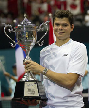 Milos Raonic beats Tomas Berdych to win Thailand Open title