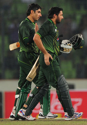 Shahid Afridi thanks skipper Misbah after duo scripts amazing Pakistan turnaround