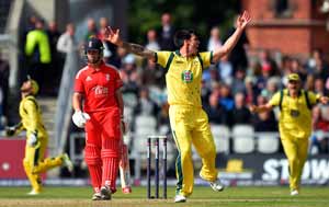 England vs Australia: Mitchell Johnson shows his worth in washed out 3rd ODI