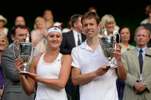 Daniel Nestor, Kristina Mladenovic win Wimbledon mixed doubles title