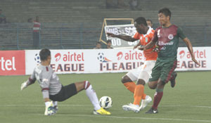 I-League: Sporting Clube de Goa blank Rangdajied United FC 3-0 to go fourth