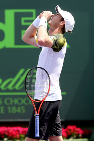 Andy Murray outlasts David Ferrer to win Miami Masters