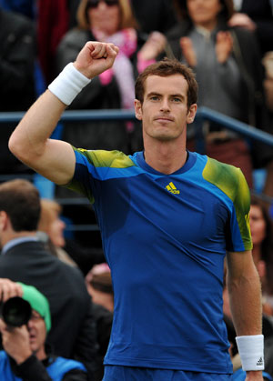 Andy Murray routs Marinko Matosevic to end busy day at Queen's in style