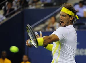 Nadal makes shaky start at US Open