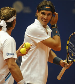 Rafael Nadal wins Round 1 of Brazil Open doubles