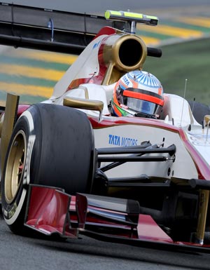 Karthikeyan, Pedro de la Rosa not to race