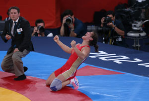London 2012 Wrestling: Russia's Natalia Vorobieva wins women's 72kg gold