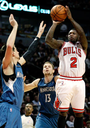 Nate Robinson sparks Chicago Bulls to win over Minnesota Timberwolves