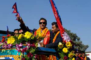 Nepal's T20 heroes get huge welcome at home