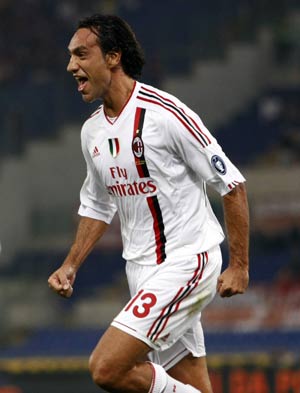 Thigh injury rules Nesta out for a month