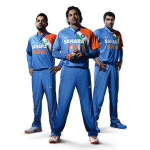 New T20 look: Tricolour on the heart for Team India