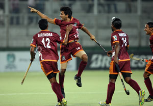 Thimmaiah stars in Strykers' 4-2 win over Mumbai Marines