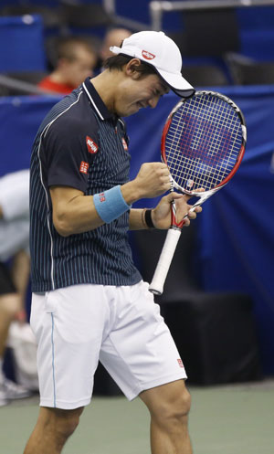 Kei Nishikori, Tommy Haas, Lleyton Hewitt advance at Delray Beach Open