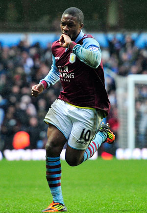 EPL: N'Zogbia downs West Ham to boost Aston Villa's survival bid