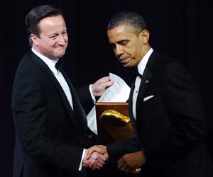 David Cameron's 'cricket diplomacy' with Barack Obama