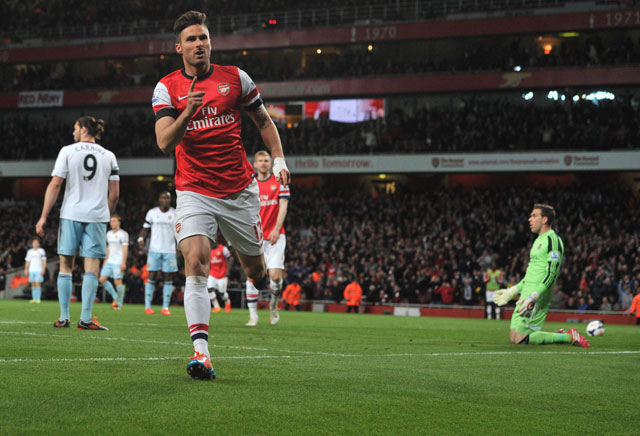 Refreshed Olivier Giroud can lead Arsenal FC's Euro bid, says Arsene Wenger