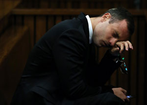Oscar Pistorius, Reeva Steenkamp 'argued' on night she died