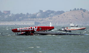 Olympic gold medalist sailor Andrew Simpson dies after boat capsizes