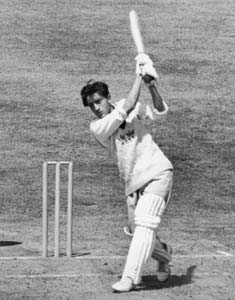 'An innings played with one leg and one eye'