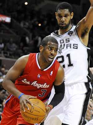 Paul,Williams put Clippers past Parker-less Spurs