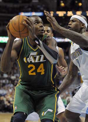 Millsap's double-double leads Jazz past Nuggets