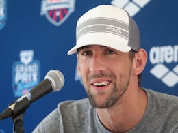 It felt good to be able to get back in the water, says Michael Phelps It felt good to be able to get back in the water, says Michael Phelps