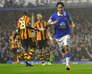 Everton beat Hull City 2-1