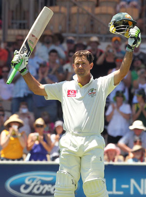 Ricky Ponting equals Sachin Tendulkar's tally of 81 first-class centuries