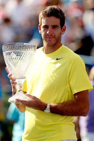 Juan Martin Del Potro beats John Isner to win Washington title