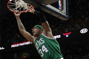 Pierce leads Rondo-less Celtics past Hawks, 87-80