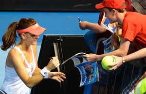 Agnieszka Radwanska continues her winning march