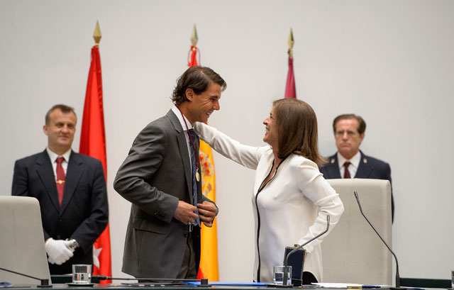 Rafael Nadal Named Adopted Son of Madrid