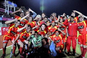 HIL: Ranchi Rhinos beat UP Wizards 4-2 to reach final