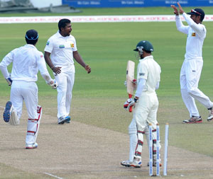 2nd Test: Sri Lanka beat Bangladesh by 7 wicket to clinch series