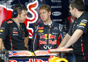Title is Sebastian Vettel's to lose after seizing lead