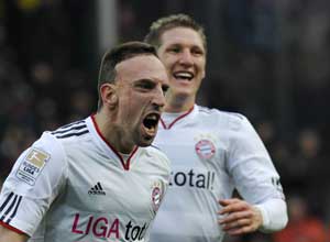 Ribery strikes as Bayern defeat Schalke