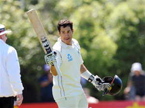 Ross Taylor fights off his demons with double ton