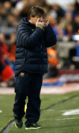 Barca's Roura 'in constant contact' with Vilanova