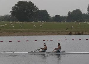 Rowing: Kiwi men's pair sets world best time at Olympics Rowing: Kiwi men's pair sets world best time at Olympics