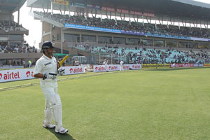 Cricket Association of Bengal celebrates Sachin's birthday with blind students