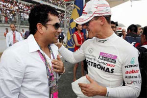 Sachin Tendulkar to miss Indian Grand Prix but Yuvraj Singh will attend