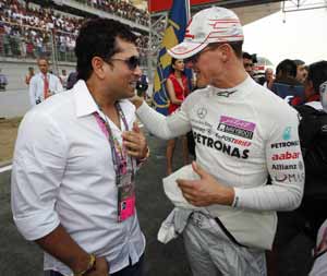 Bahrain honoured to have Sachin Tendulkar for Formula One night race