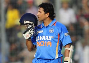 Sachin Tendulkar, a record-setting batting 'God'
