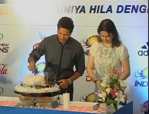 Tendulkar thanks well-wishers on his 40th birthday