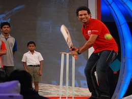 'Sir' Sachin reveals his cricket secrets at NDTV Support My School Campaign 'Sir' Sachin reveals his cricket secrets at NDTV Support My School Campaign