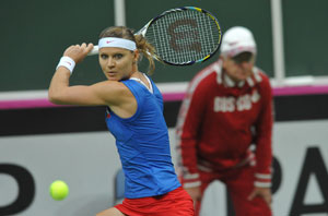 Czech Republic close to Fed Cup defence against Serbia