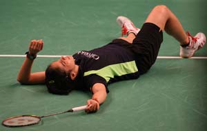 It is difficult to play with a 'wrapped knee' sometimes, says Saina Nehwal