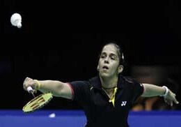 Saina Nehwal loses semifinal match against China's Li Saina Nehwal loses semifinal match against China's Li