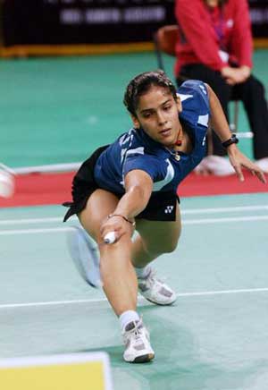 Saina Nehwal enters quarterfinal round in Malaysia
