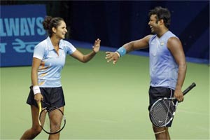 London 2012 Tennis: Leander Paes, Sania Mirza confirmed in mixed doubles